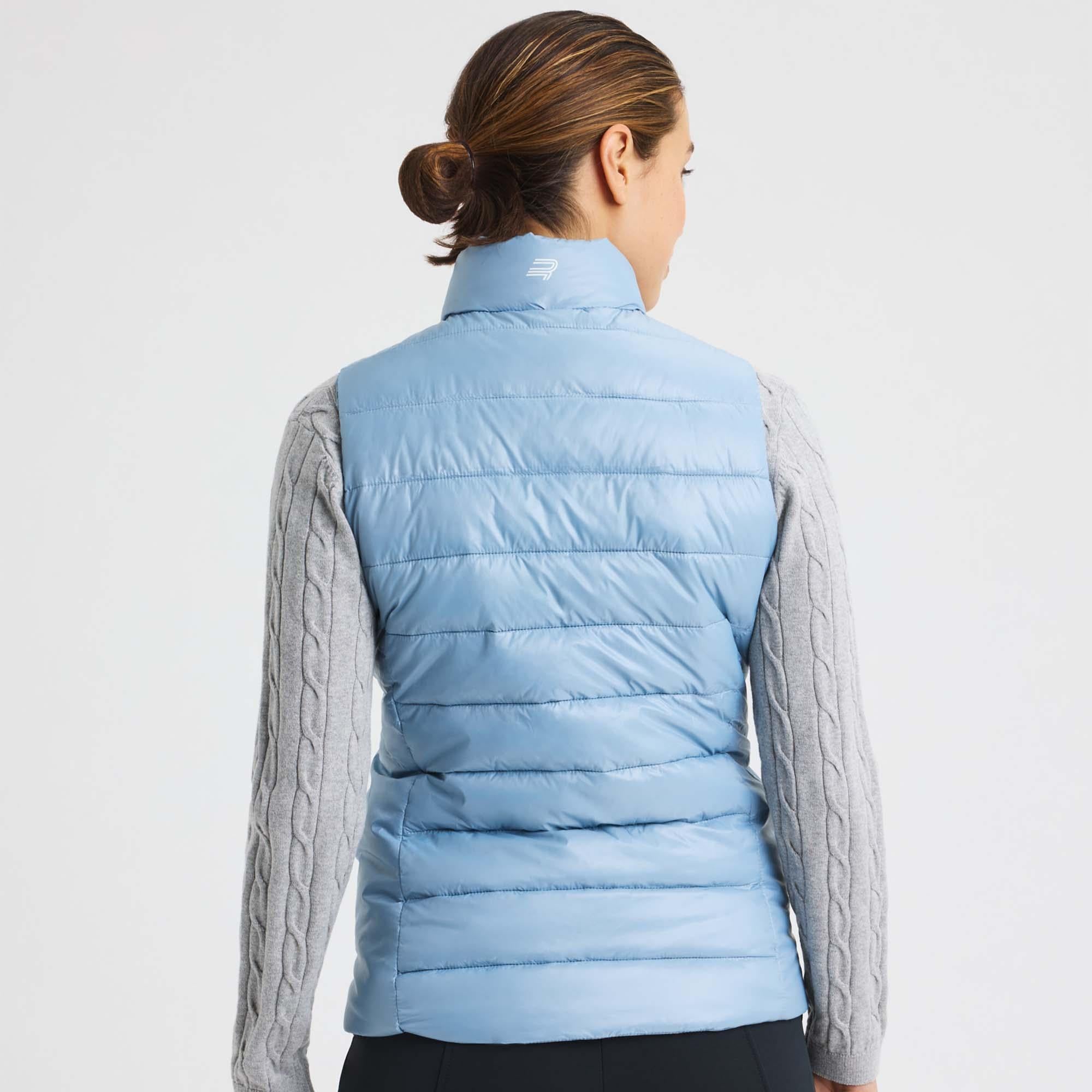 Rohnisch Airlite Padded Ladies Golf Vest Dove Blue